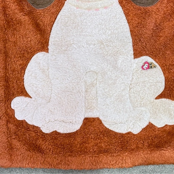 1986 Tonka Pound Puppy Wall Hanging Olefin / Acrylic Very Rare 36" X 20" Fuzzy - Picture 10 of 14